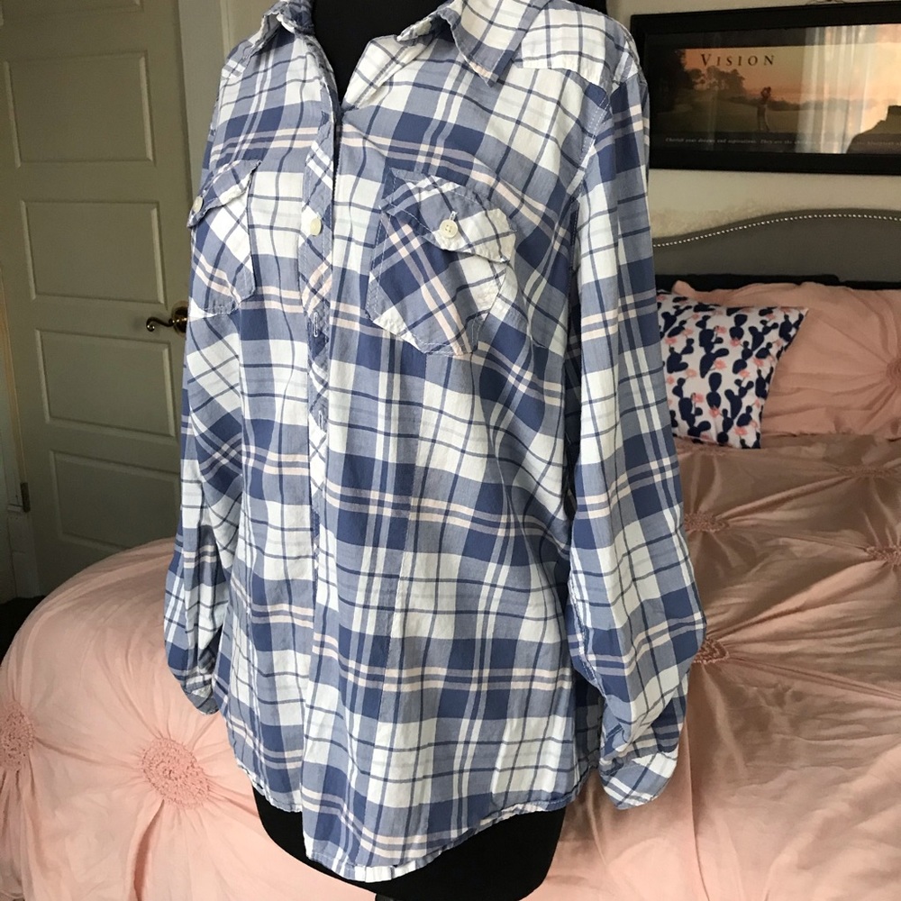 Torrid Plaid Button Up